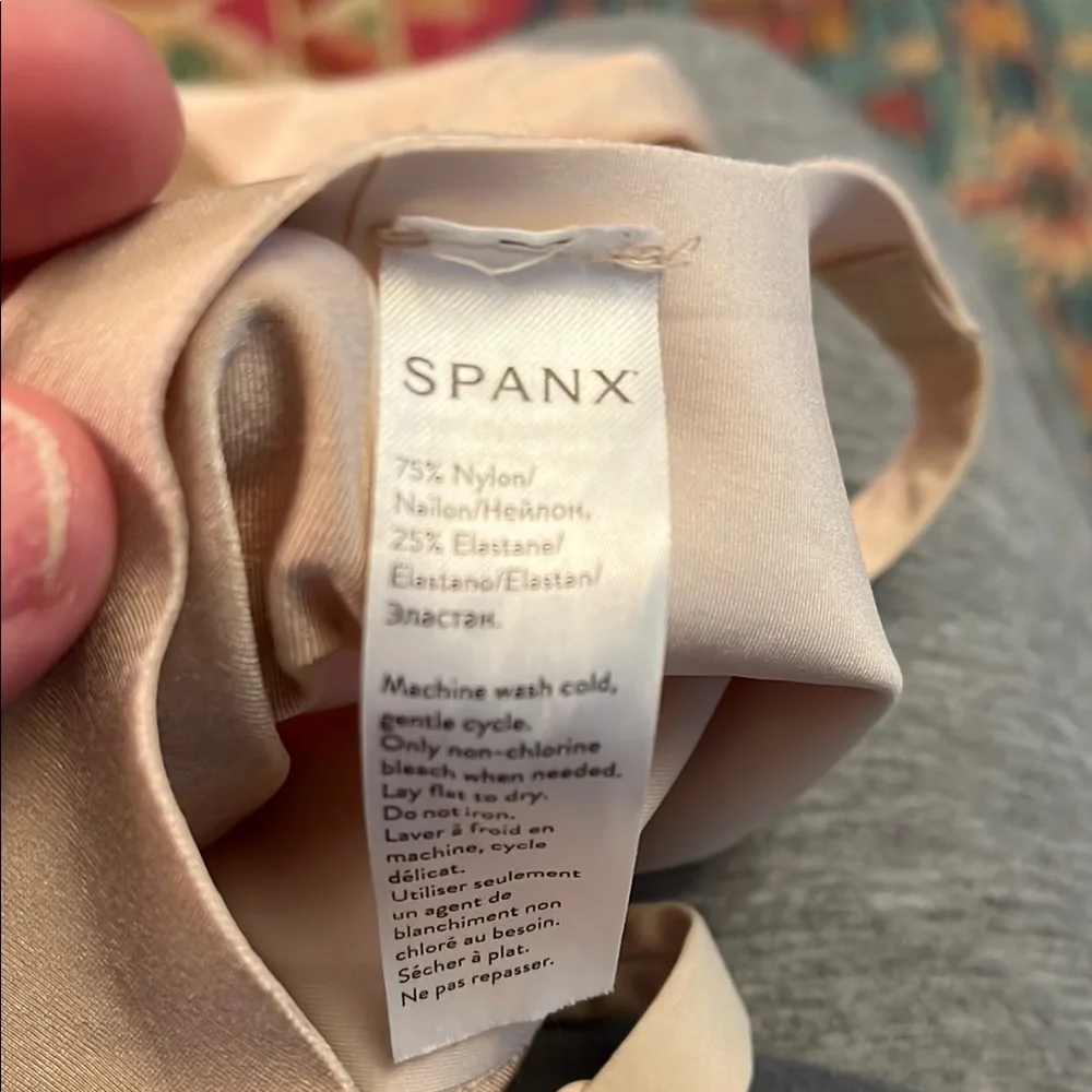 SPANX Beige Bodysuit with crotch snap - Picture 6 of 6